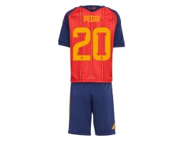 Spanien Pedri Gonzalez #20 Replika Hemmatröja Barn VM 2026 Kortärmad (+ Korta byxor)
